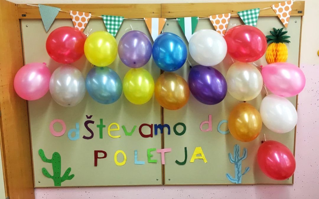 Odštevanje do poletja