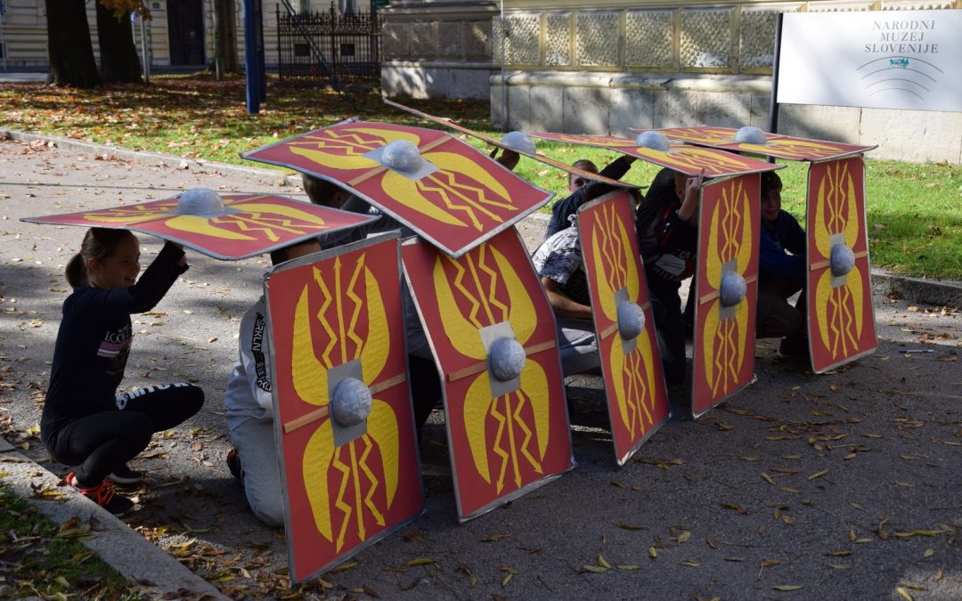 Sedmošolci v muzeju, olimpijskem komiteju in Prešernovem kraju